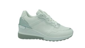 Γυναικεία sneaker Leder Shoes - LY552 - Λευκό