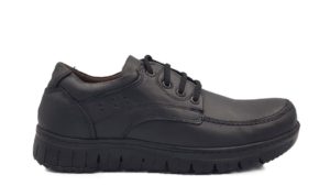 Ανδρικό Δερμάτινο Leder Shoes - 756 - Μαύρο