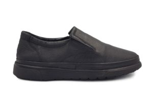 Ανδρικό Δερμάτινο Leder Shoes - 764 - Μαύρο