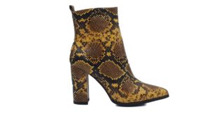 Γυναικεία Μποτάκια Leder Shoes - 2C8AX - Yellow Snake