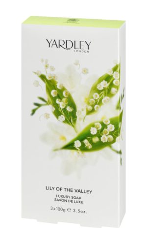 YARDLEY 3 ΣΑΠΟΥΝΙΑ LILY OF VALLEY 300gr