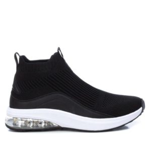 Xti 140283 γυναικεία ελαστικα sneakers slip-on σε μαύρο χρώμα