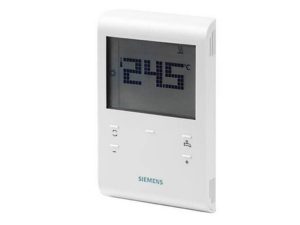 Θερμοστάτης χώρου SIEMENS RDE100.1DHW με χρονοπρογραμματιστό και εντολή για ζεστό νερό χρήσης