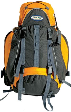 Σακίδιο πλάτης κίτρινο Summit 65lt για ορειβασία-πεζοπορία-camping