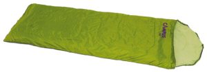 Υπνόσακος με μαξιλάρι πράσινος campus Slimlight 75x220cm 3-4 εποχών