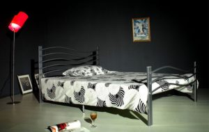 Μεταλλικό κρεβάτι διπλό 150x200