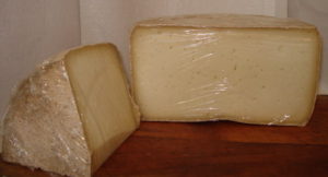 Cheese with oil from Antiparos