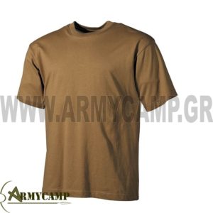 US T-SHIRT COYOTE BROWN