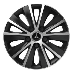 Τάσια Rapide Silver/Black 14 με σήμα Mercedes 4τμχ
