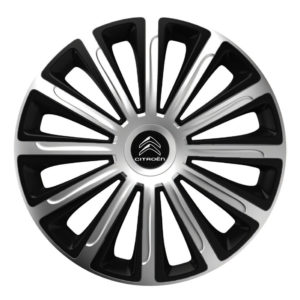 Τάσια Trend Silver/Black 13 με σήμα Citroen 4τμχ
