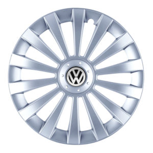Τάσια Meridian ασημί 15 με σήμα Volkswagen 4τμχ