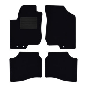 Πατάκια δαπέδου μοκέτας Standard μαύρα για Hyundai i30 (I) 4τμχ