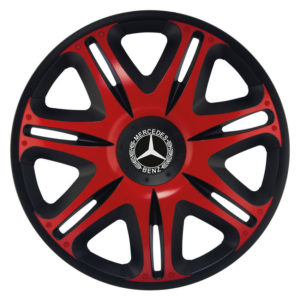 Τάσια Nascar Red Black 15 με σήμα Mercedes Benz 4τμχ