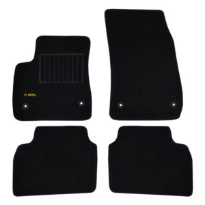 Πατάκια δαπέδου μοκέτας Premium μαύρα για Opel Insignia B 4τμχ