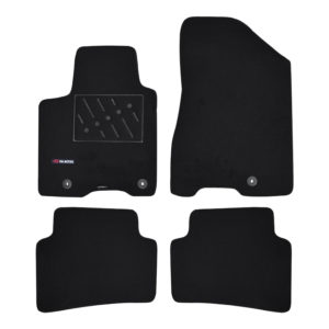 Πατάκια δαπέδου μοκέτας Premium μαύρα για Kia Sportage IV 4τμχ
