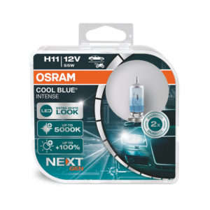 Λάμπες Osram H11 Cool Blue Intense NextGen +100% 12V/55W 2τμχ