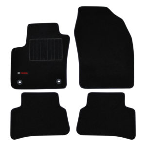 Πατάκια δαπέδου μοκέτας Premium μαύρα για Toyota C-HR 4τμχ
