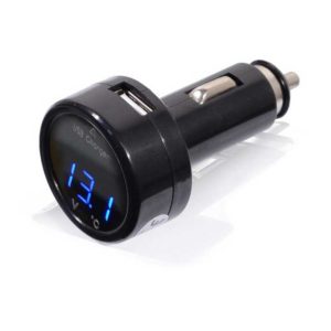 Βολτόμετρο - Θερμόμετρο - USB 12/24V