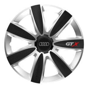 Τάσια GTX Carbon Black/Silver 15 με σήμα Audi 4τμχ