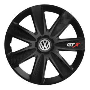 Τάσια GTX Carbon Black 15 με σήμα VW 4τμχ