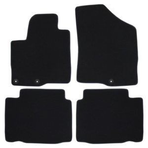Πατάκια δαπέδου μοκέτας Premium μαύρα για Hyundai ix55 4τμχ