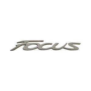 Σήμα Focus 170x25mm 3D αυτοκόλλητο χρωμίου 1τμχ
