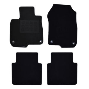 Πατάκια δαπέδου μοκέτας Superior μαύρα για Honda CR-V V (RW/RT) / Hybrid 4τμχ