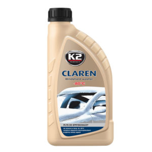 Καθαριστικό & αντιπαγωτικό υαλοκαθαριστήρων K2 Claren 1L -80°C