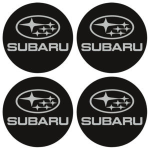 Αυτοκόλλητα ζαντών σμάλτου 55mm Subaru