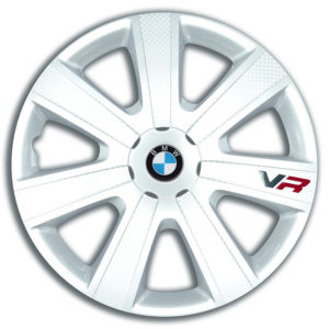 Τάσια VR Carbon White 15 με σήμα BMW 4τμχ