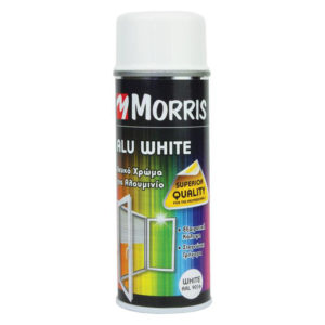 Σπρέι για αλουμίνιο λευκό Morris 200ml