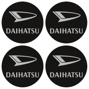 Αυτοκόλλητα ζαντών σμάλτου 55mm Daihatsu
