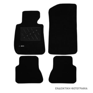 Πατάκια δαπέδου μοκέτας Standard μαύρα για BMW 3 Series (E46) 4τμχ
