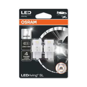 Λάμπες Osram W21/5W LEDriving SL λευκό 12V 2τμχ