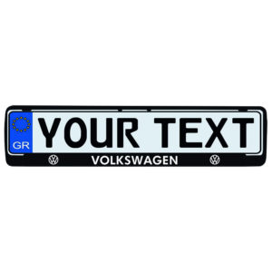 Πλαίσιο πινακίδας VW