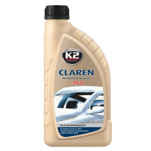 Καθαριστικό & αντιπαγωτικό υαλοκαθαριστήρων K2 Claren 1L -22°C