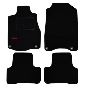 Πατάκια δαπέδου μοκέτας Standard μαύρα για Honda CRV III (RE) 4τμχ