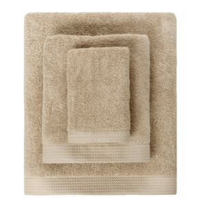 Πετσέτα Βαμβακερή Σώματος 90×150εκ. Beige Premium CRYSPO TRIO 02.101.05