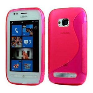 Θήκη κινητού για Nokia N710 S line pink