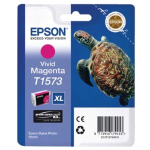 Μελάνι Epson T1573XL vivid magenta 25.9ml