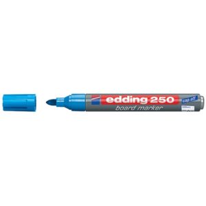 Μαρκαδόρος ασπροπίνακα Edding 250 1,5-3mm μεταλλικός γαλάζιος