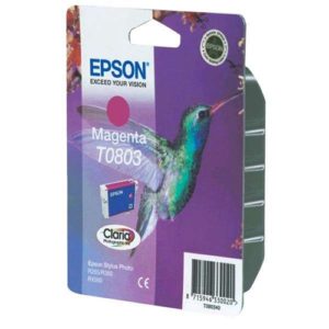 Μελάνι Epson T0803 magenta 445pgs