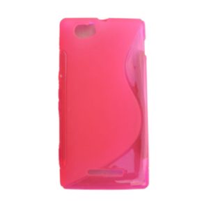 Θήκη κινητού για Sony Xperia M S line light pink