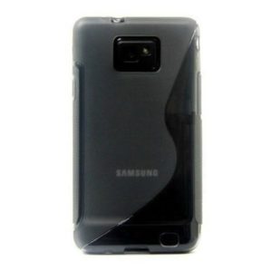 Θήκη κινητού για Samsung Galaxy S2 S line grey