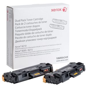 Toner Xerox 106R04349 dual pack black 2x 3000pgs