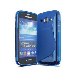 Θήκη κινητού για Samsung Galaxy Ace 3 S line blue