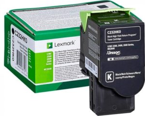 Toner Lexmark C232HK0 black 3000pgs