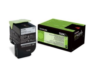 Toner Lexmark 702K (70C20K0) black 1000pgs