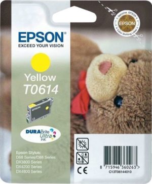 Μελάνι Epson T0614 T061440 yellow 250pgs
