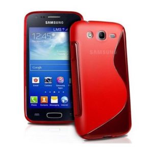 Θήκη κινητού για Samsung Galaxy Ace 3 S line red